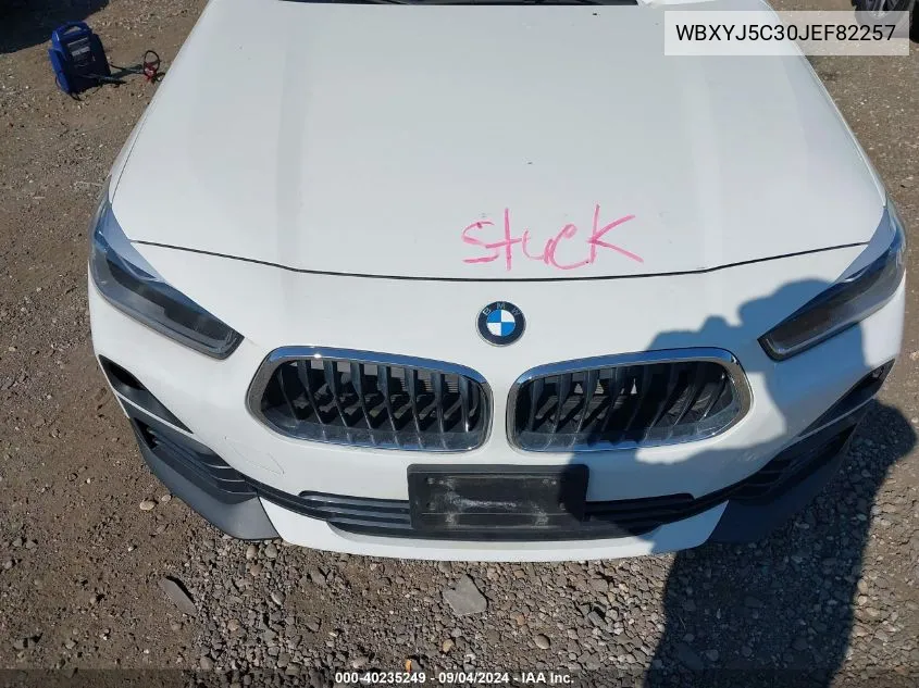 WBXYJ5C30JEF82257 2018 BMW X2 xDrive28I