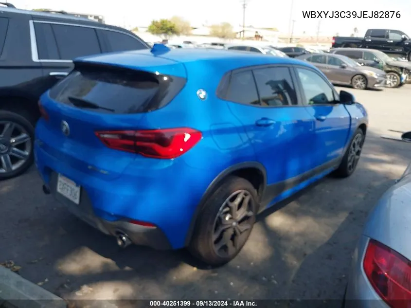 2018 BMW X2 Sdrive28I VIN: WBXYJ3C39JEJ82876 Lot: 40251399