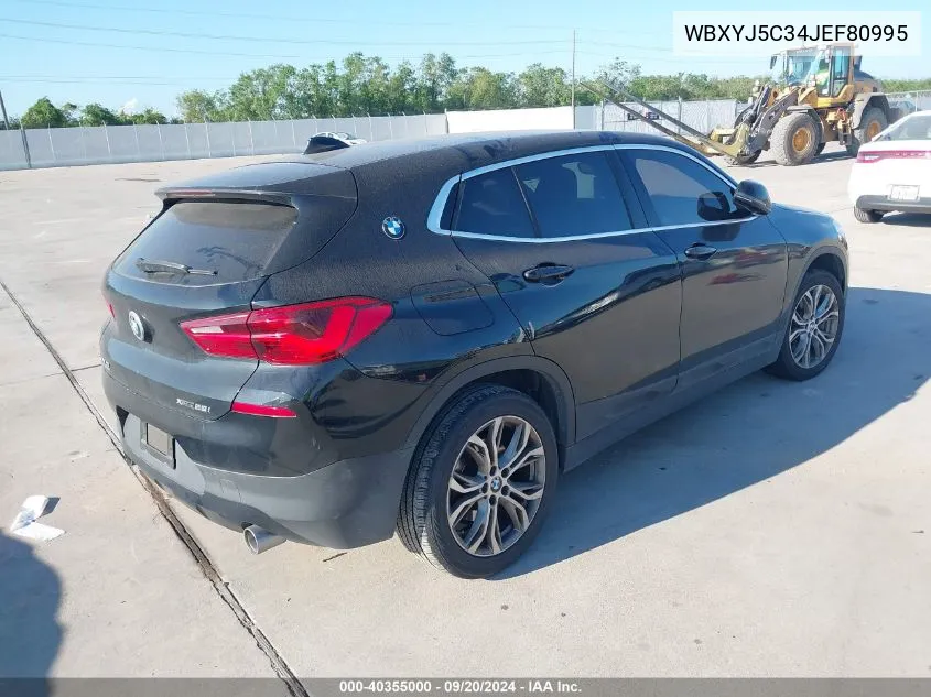 WBXYJ5C34JEF80995 2018 BMW X2 xDrive28I