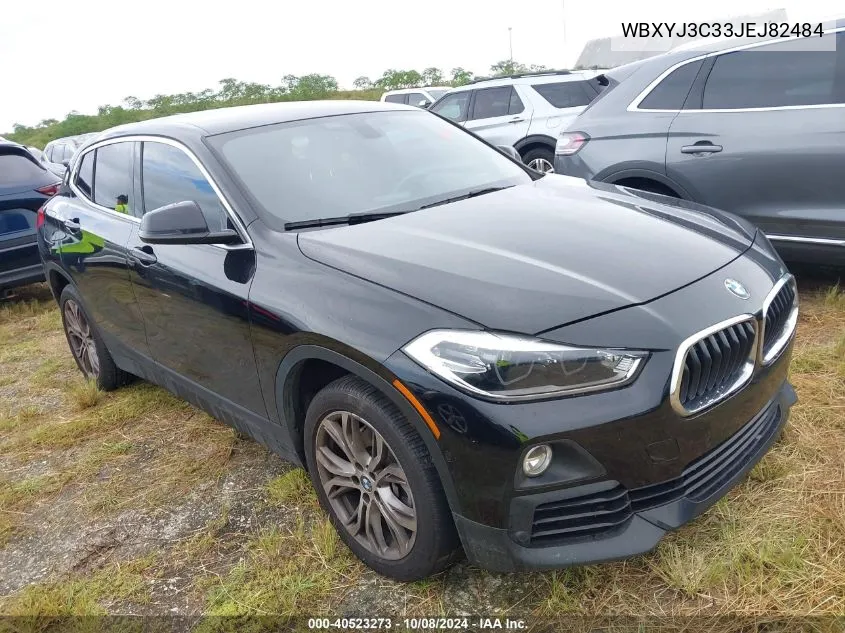 2018 BMW X2 Sdrive28I VIN: WBXYJ3C33JEJ82484 Lot: 40523273