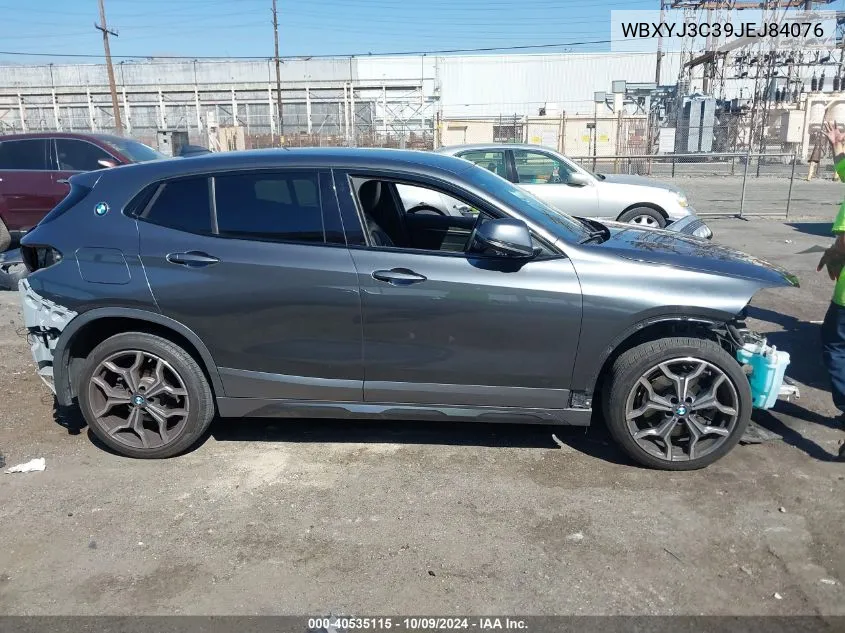 2018 BMW X2 Sdrive28I VIN: WBXYJ3C39JEJ84076 Lot: 40535115