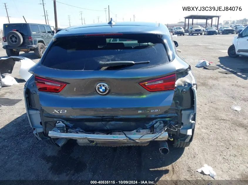 2018 BMW X2 Sdrive28I VIN: WBXYJ3C39JEJ84076 Lot: 40535115