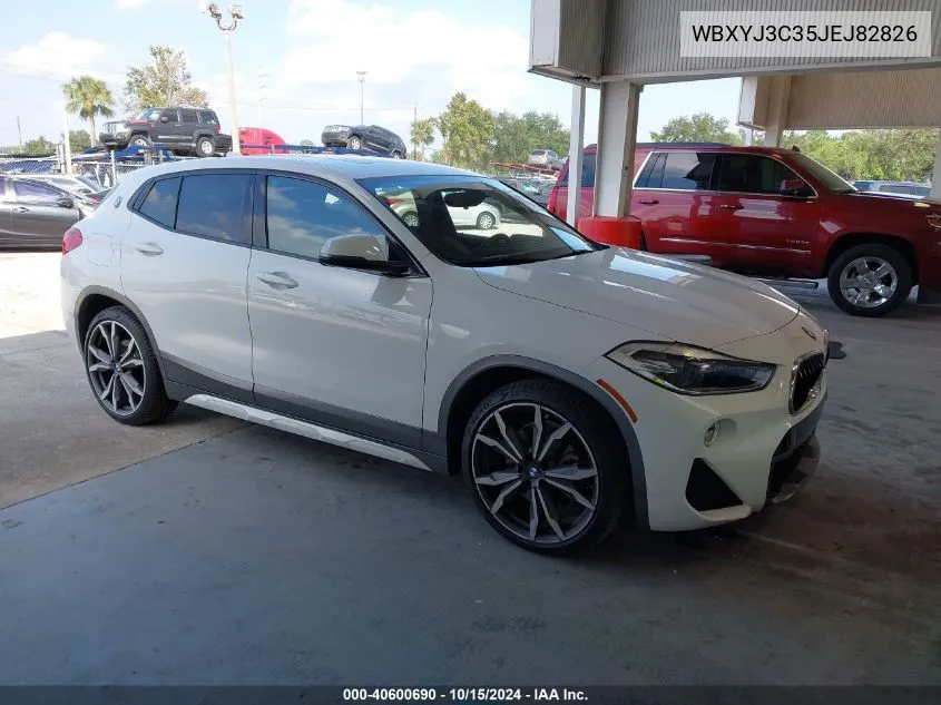 2018 BMW X2 Sdrive28I VIN: WBXYJ3C35JEJ82826 Lot: 40600690