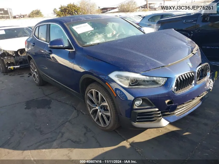 WBXYJ3C36JEP76261 2018 BMW X2 Sdrive28I