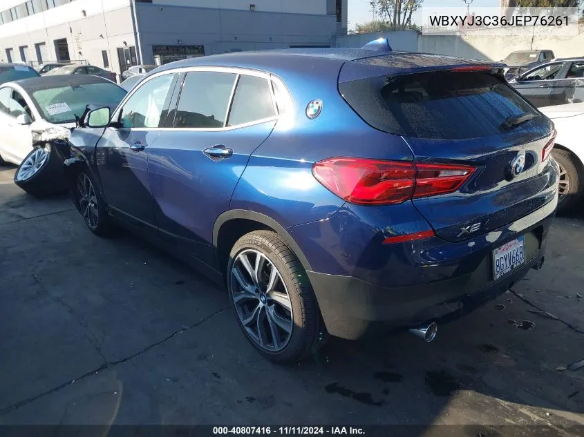 WBXYJ3C36JEP76261 2018 BMW X2 Sdrive28I