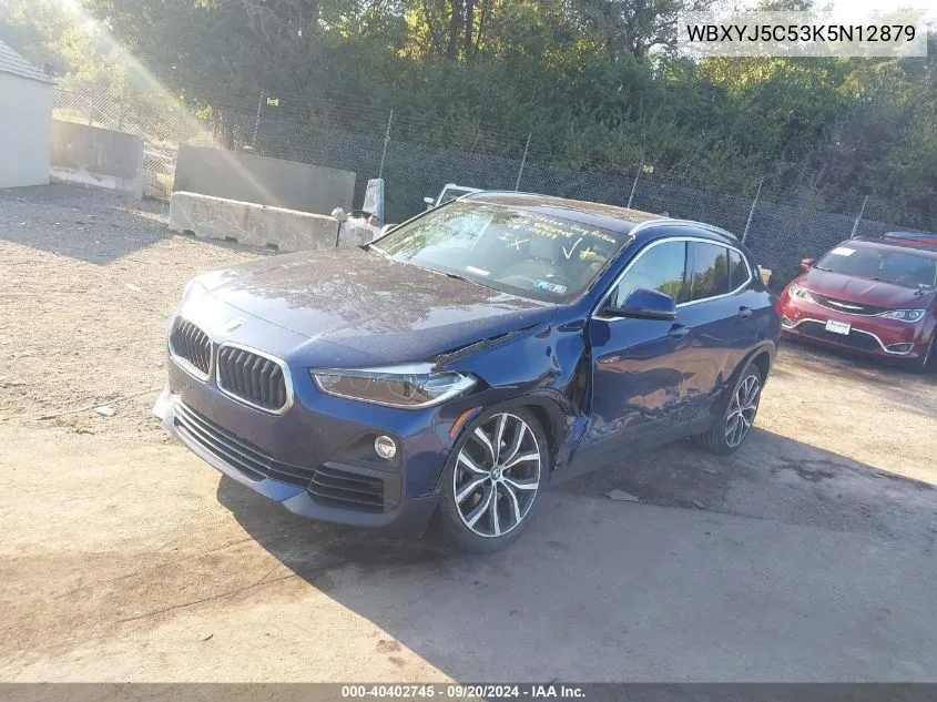 WBXYJ5C53K5N12879 2019 BMW X2 xDrive28I