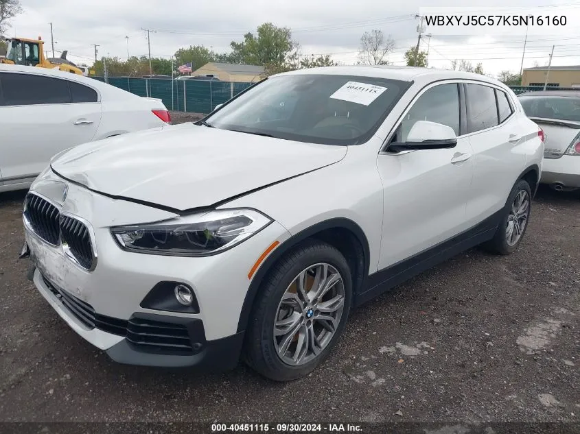 WBXYJ5C57K5N16160 2019 BMW X2 xDrive28I