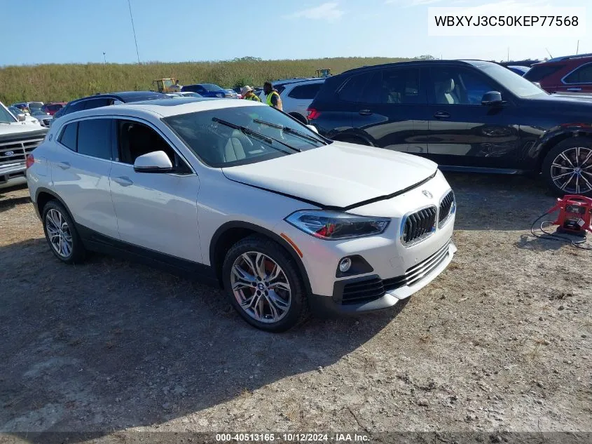 2019 BMW X2 Sdrive28I VIN: WBXYJ3C50KEP77568 Lot: 40513165