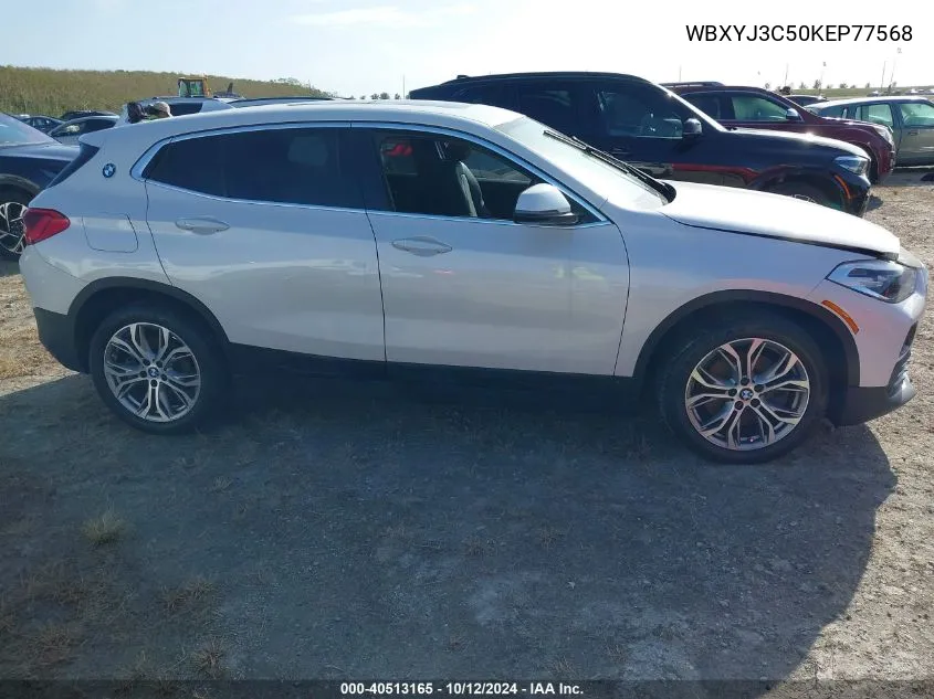 2019 BMW X2 Sdrive28I VIN: WBXYJ3C50KEP77568 Lot: 40513165