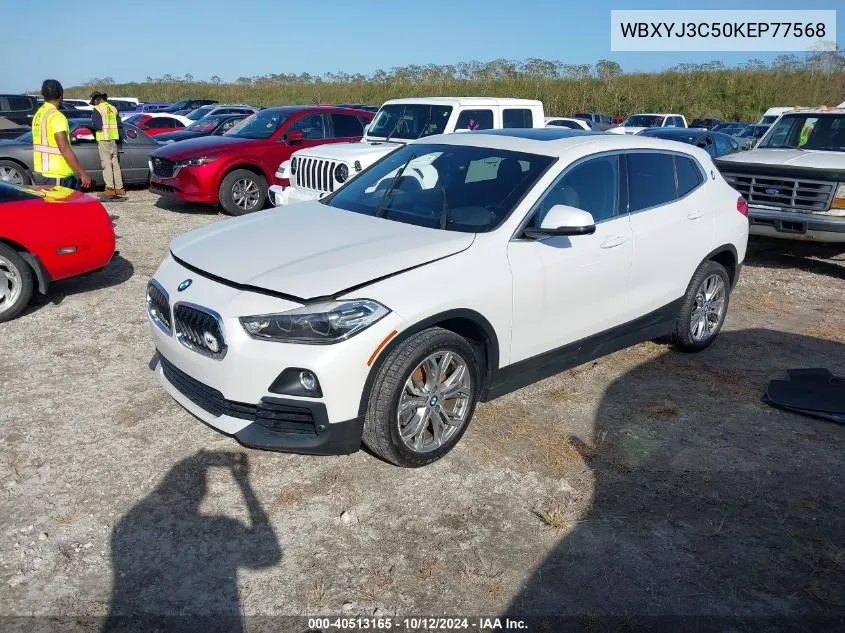 2019 BMW X2 Sdrive28I VIN: WBXYJ3C50KEP77568 Lot: 40513165