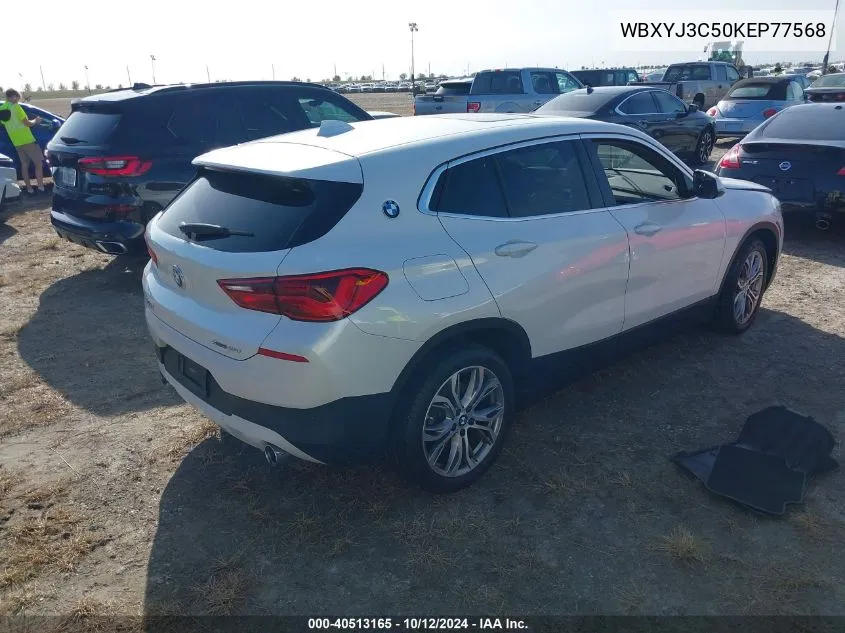 2019 BMW X2 Sdrive28I VIN: WBXYJ3C50KEP77568 Lot: 40513165