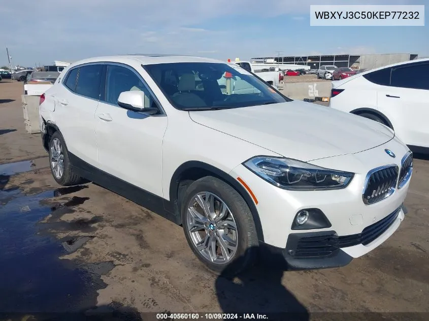 2019 BMW X2 Sdrive28I VIN: WBXYJ3C50KEP77232 Lot: 40560160