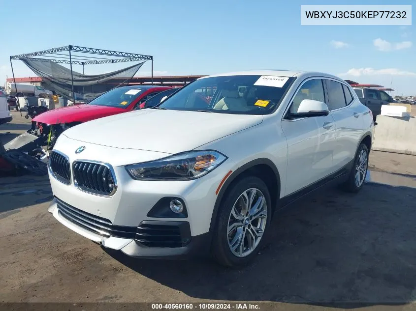 2019 BMW X2 Sdrive28I VIN: WBXYJ3C50KEP77232 Lot: 40560160