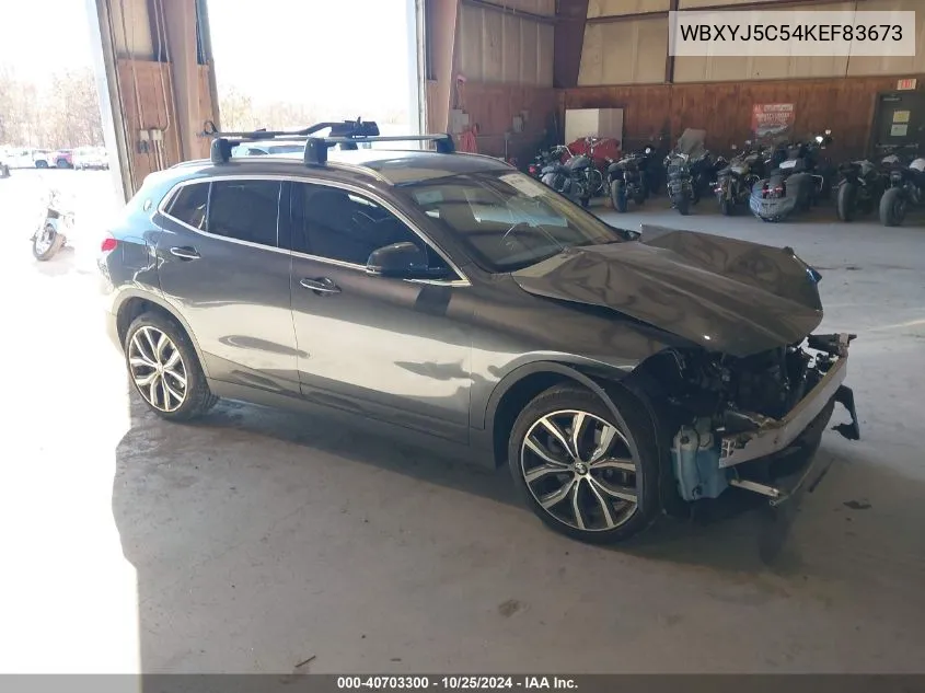 2019 BMW X2 xDrive28I VIN: WBXYJ5C54KEF83673 Lot: 40703300