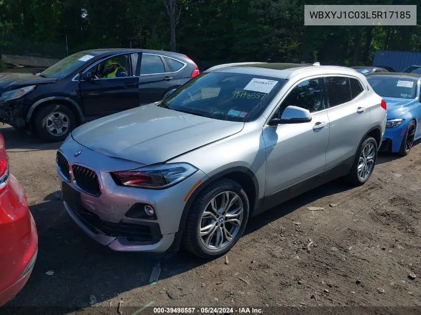 WBXYJ1C03L5R17185 2020 BMW X2 xDrive28I