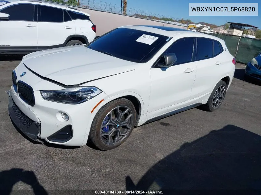 2020 BMW X2 M35I VIN: WBXYN1C07L5P68820 Lot: 40104780