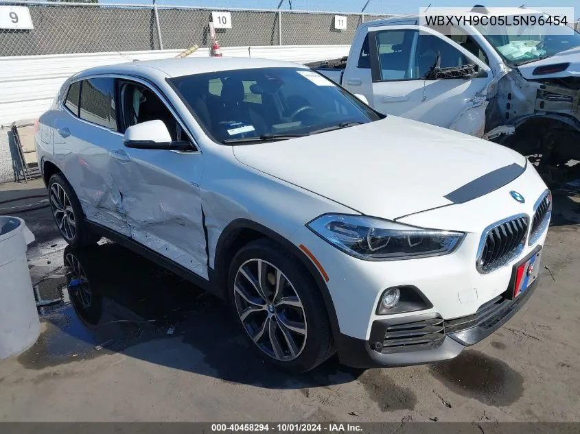 2020 BMW X2 Sdrive28I VIN: WBXYH9C05L5N96454 Lot: 40458294