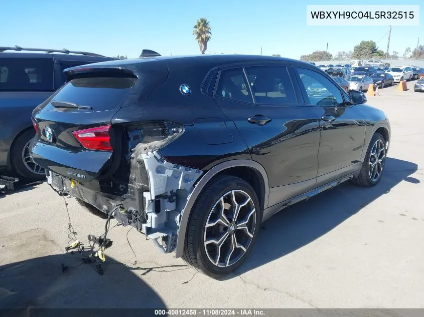 2020 BMW X2 Sdrive28I VIN: WBXYH9C04L5R32515 Lot: 40812458