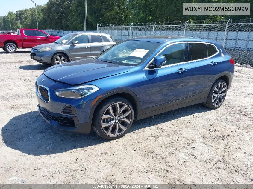 WBXYH9C02M5S08999 2021 BMW X2 Sdrive28I