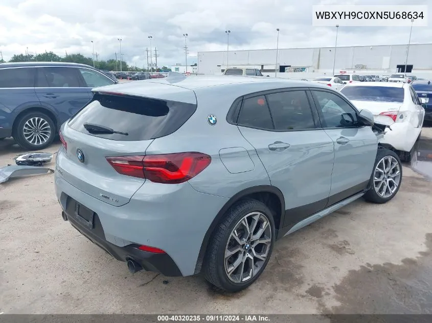 WBXYH9C0XN5U68634 2022 BMW X2 Sdrive28I