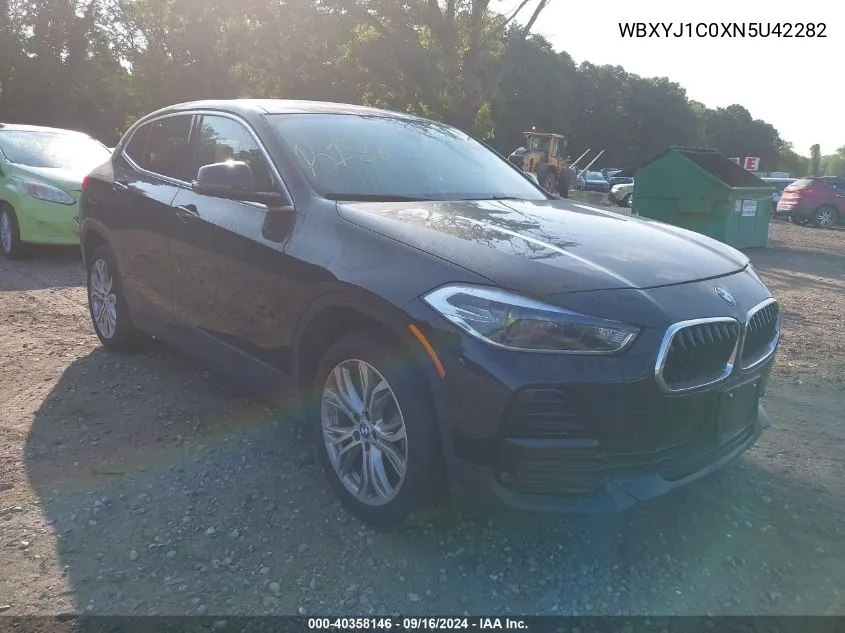 2022 BMW X2 xDrive28I VIN: WBXYJ1C0XN5U42282 Lot: 40358146