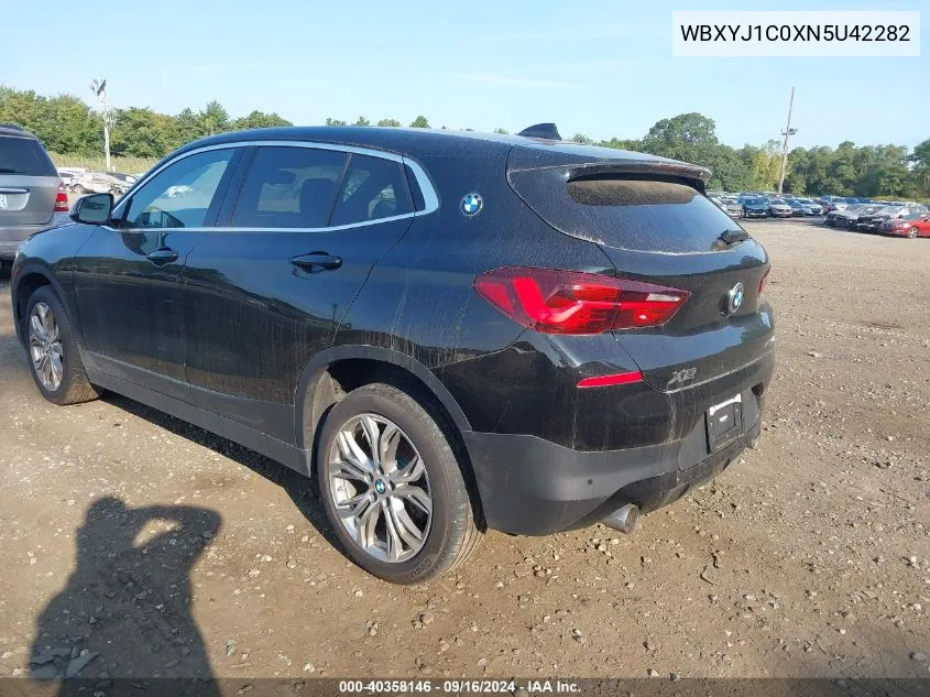 2022 BMW X2 xDrive28I VIN: WBXYJ1C0XN5U42282 Lot: 40358146