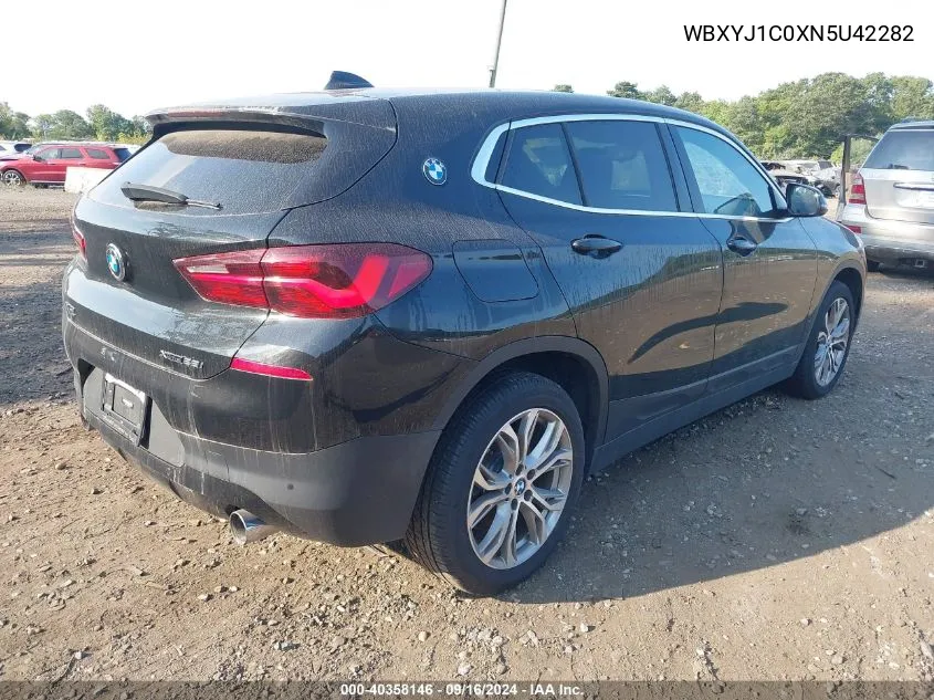 2022 BMW X2 xDrive28I VIN: WBXYJ1C0XN5U42282 Lot: 40358146