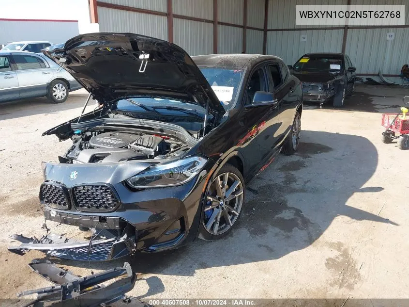 2022 BMW X2 M35I VIN: WBXYN1C02N5T62768 Lot: 40507508