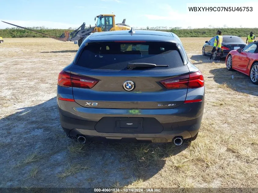 WBXYH9C07N5U46753 2022 BMW X2 Sdrive28I