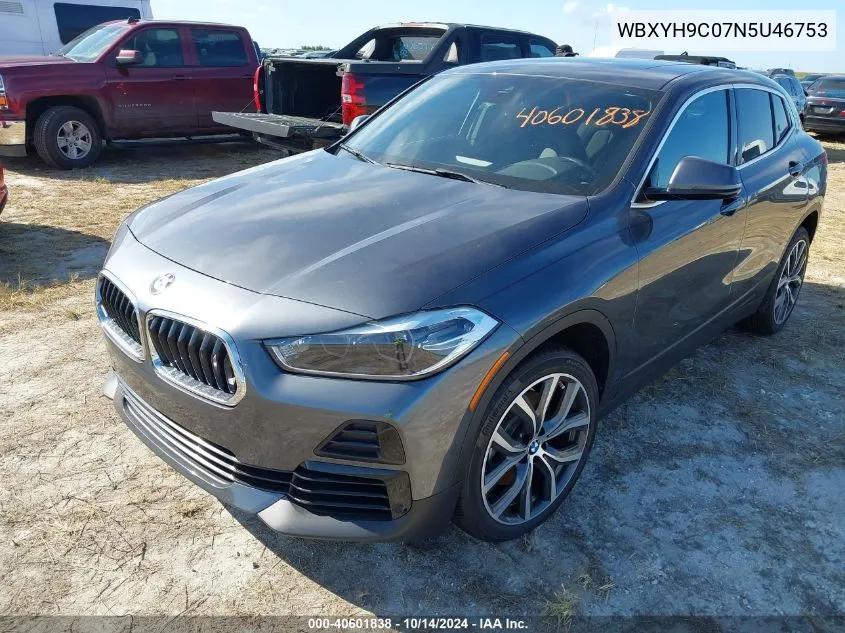 WBXYH9C07N5U46753 2022 BMW X2 Sdrive28I