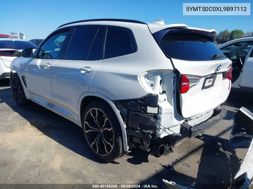 5YMTS0C0XL9B97112 2020 BMW X3 M Competition