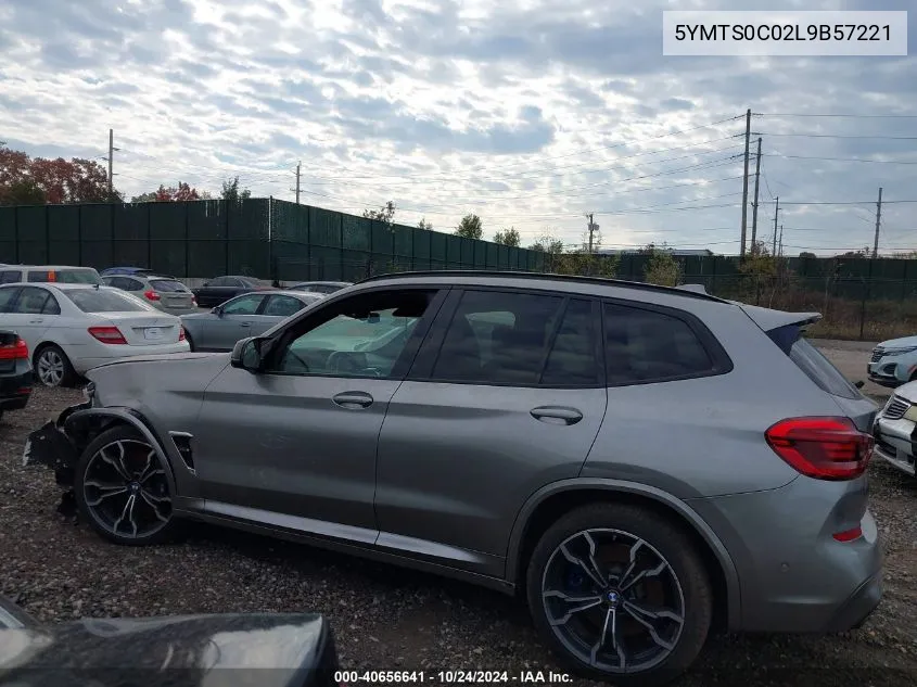 5YMTS0C02L9B57221 2020 BMW X3 M Competition