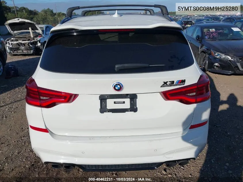 5YMTS0C08M9H25280 2021 BMW X3 M