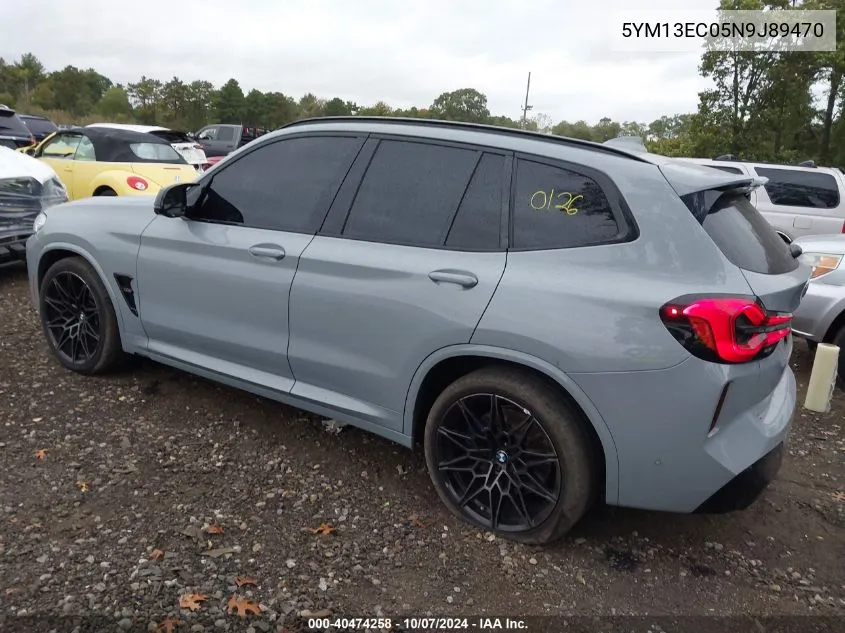 5YM13EC05N9J89470 2022 BMW X3 M