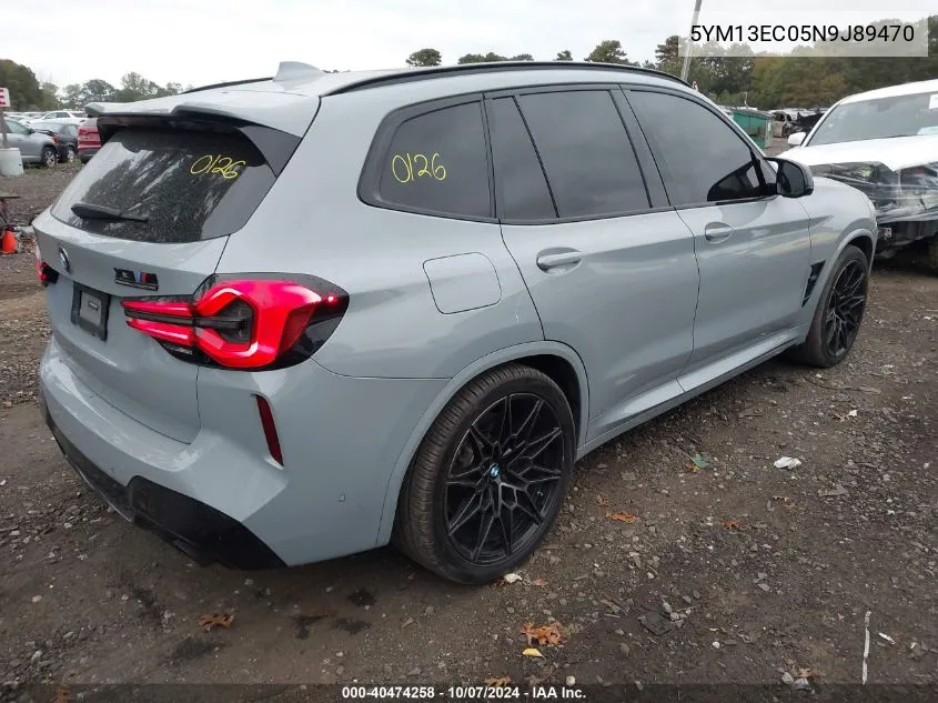 5YM13EC05N9J89470 2022 BMW X3 M