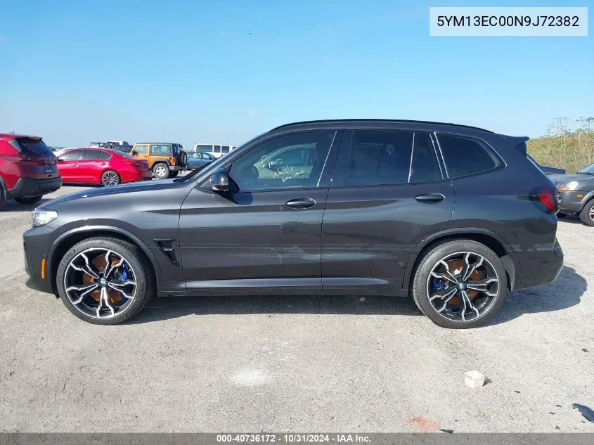 5YM13EC00N9J72382 2022 BMW X3 M