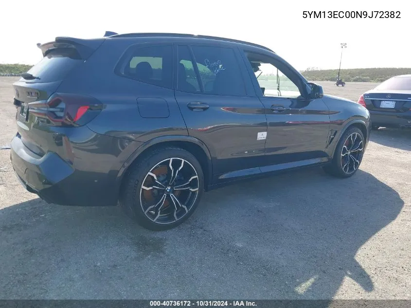 5YM13EC00N9J72382 2022 BMW X3 M