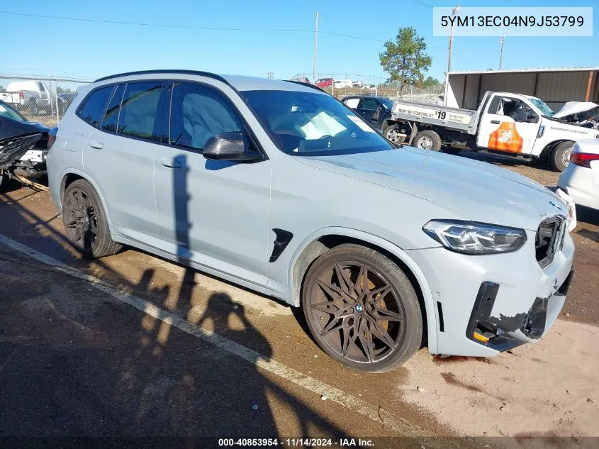 2022 BMW X3 M VIN: 5YM13EC04N9J53799 Lot: 40853954