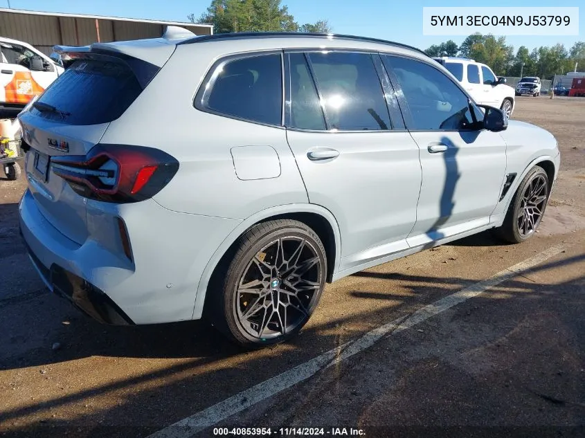 2022 BMW X3 M VIN: 5YM13EC04N9J53799 Lot: 40853954