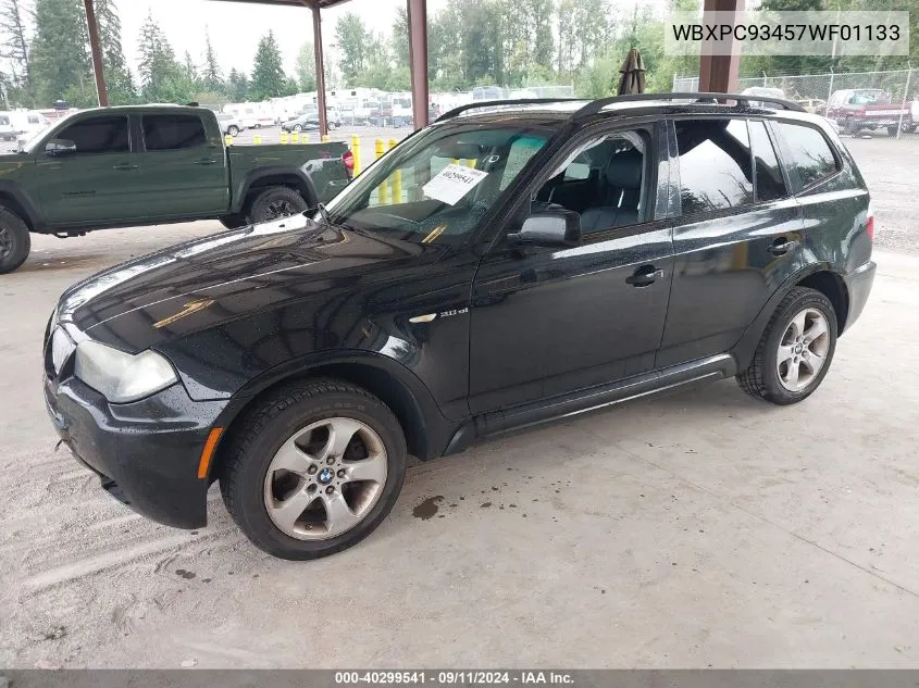 WBXPC93457WF01133 2007 BMW X3 3.0Si