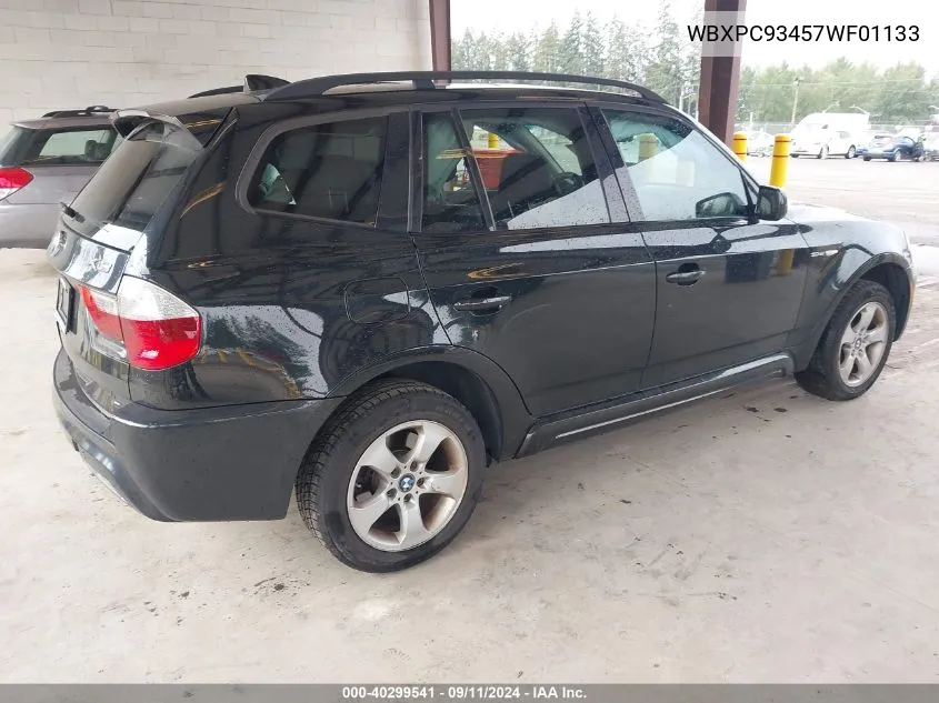 WBXPC93457WF01133 2007 BMW X3 3.0Si