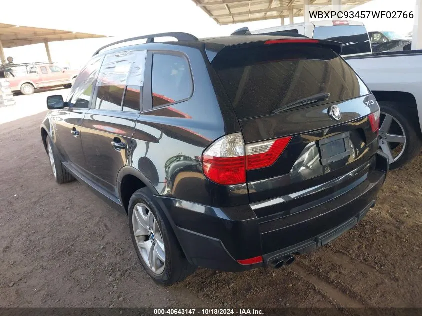 WBXPC93457WF02766 2007 BMW X3 3.0Si