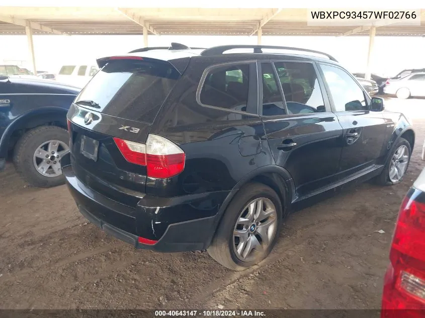 WBXPC93457WF02766 2007 BMW X3 3.0Si