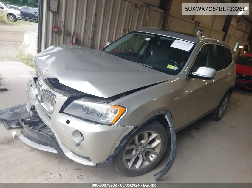 5UXWX7C54BL733268 2011 BMW X3 xDrive35I