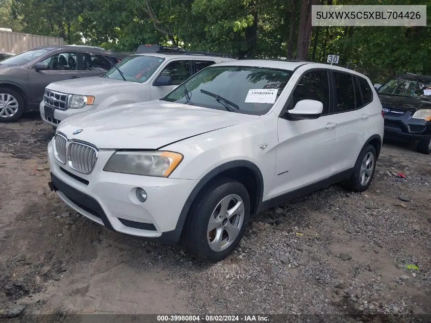 5UXWX5C5XBL704426 2011 BMW X3 xDrive28I