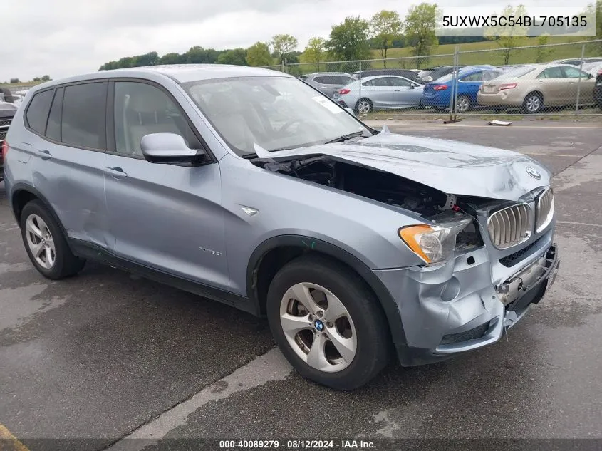 5UXWX5C54BL705135 2011 BMW X3 xDrive28I