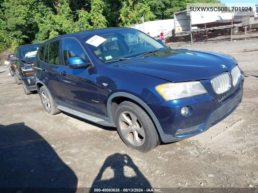 5UXWX5C50BL701924 2011 BMW X3 xDrive28I