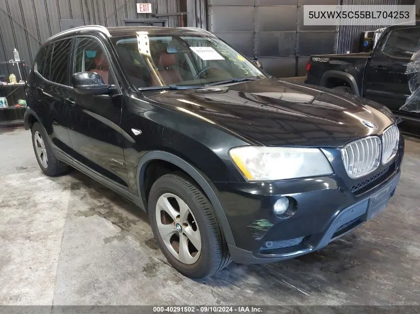 5UXWX5C55BL704253 2011 BMW X3 xDrive28I