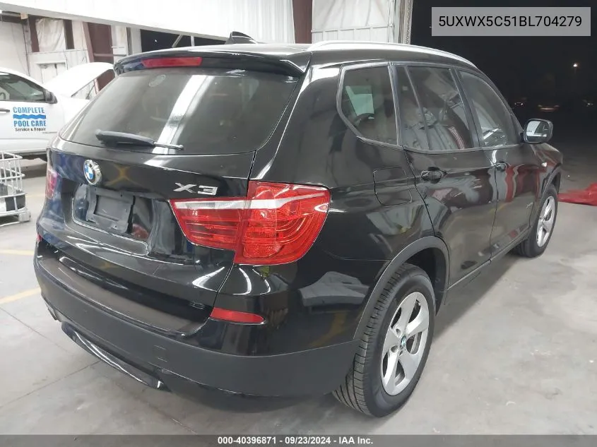 5UXWX5C51BL704279 2011 BMW X3 xDrive28I