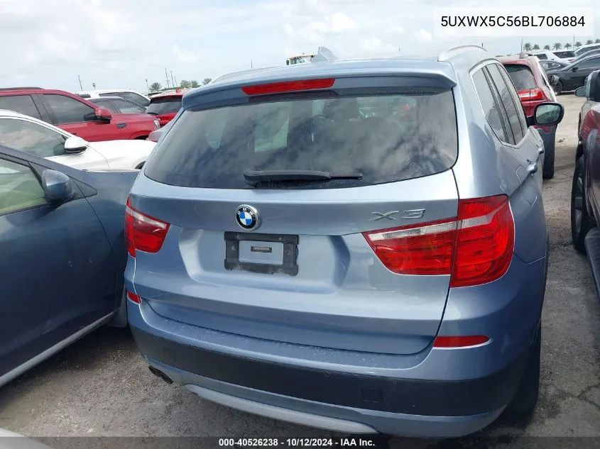 5UXWX5C56BL706884 2011 BMW X3 xDrive28I